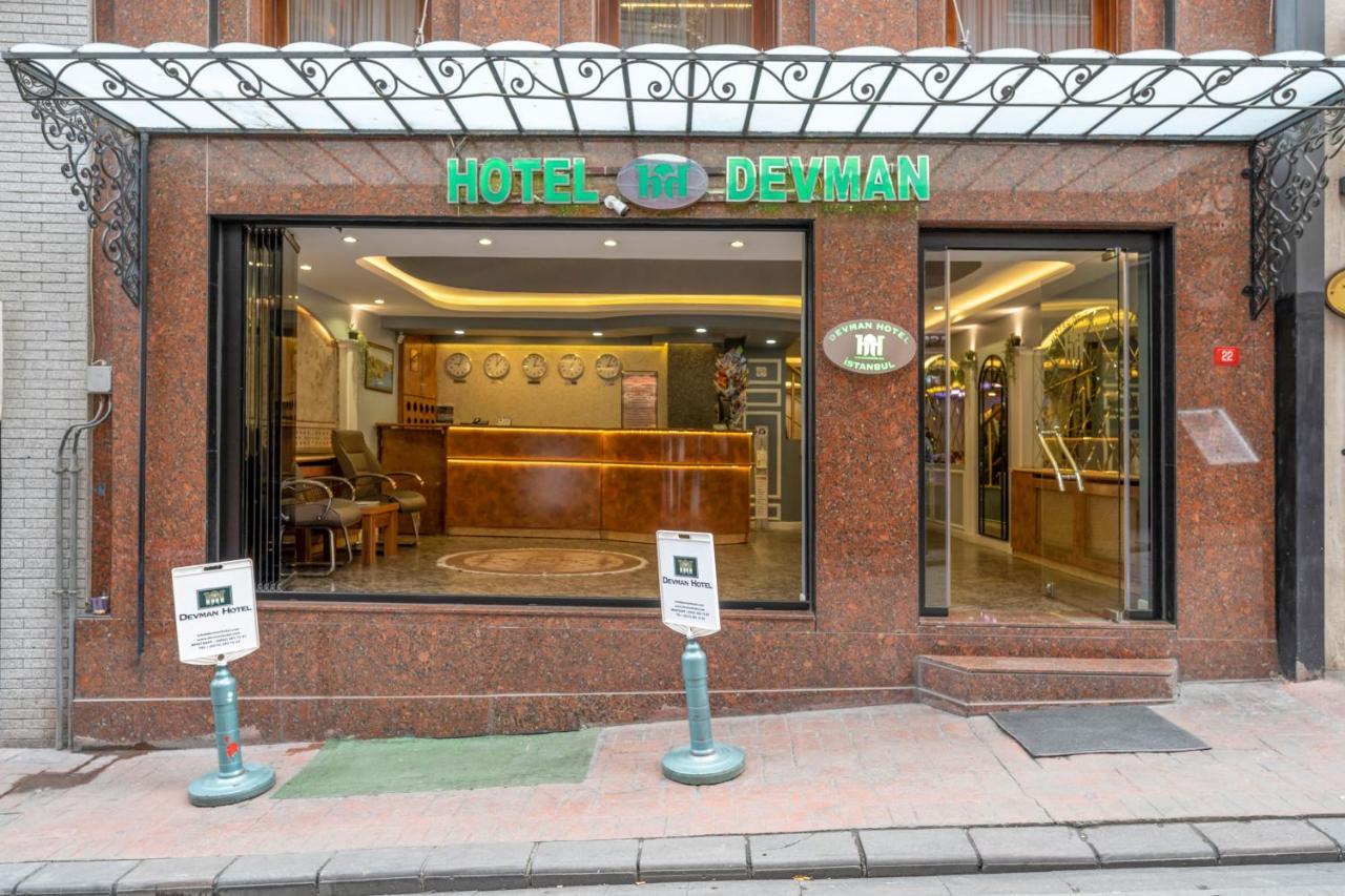 Hotel Devman 이스탄불 외부 사진